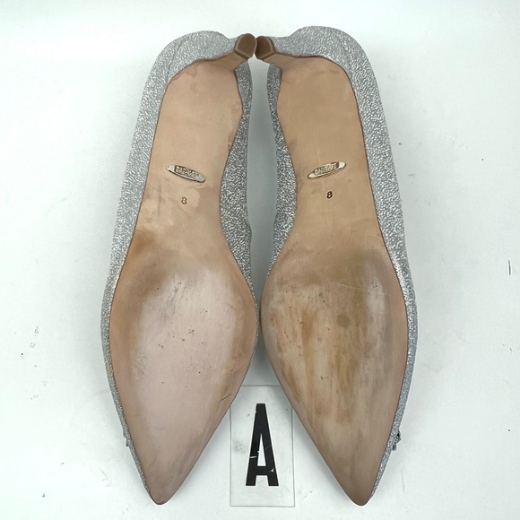 - BADGLEY MISCHKA Carrie Crystal Embellished Pump sz 8 - Picture 13 of 13